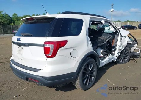 2018 Ford Explorer Xlt z USA, uszkodzony, nr VIN 1FM5K7D88JGC23657